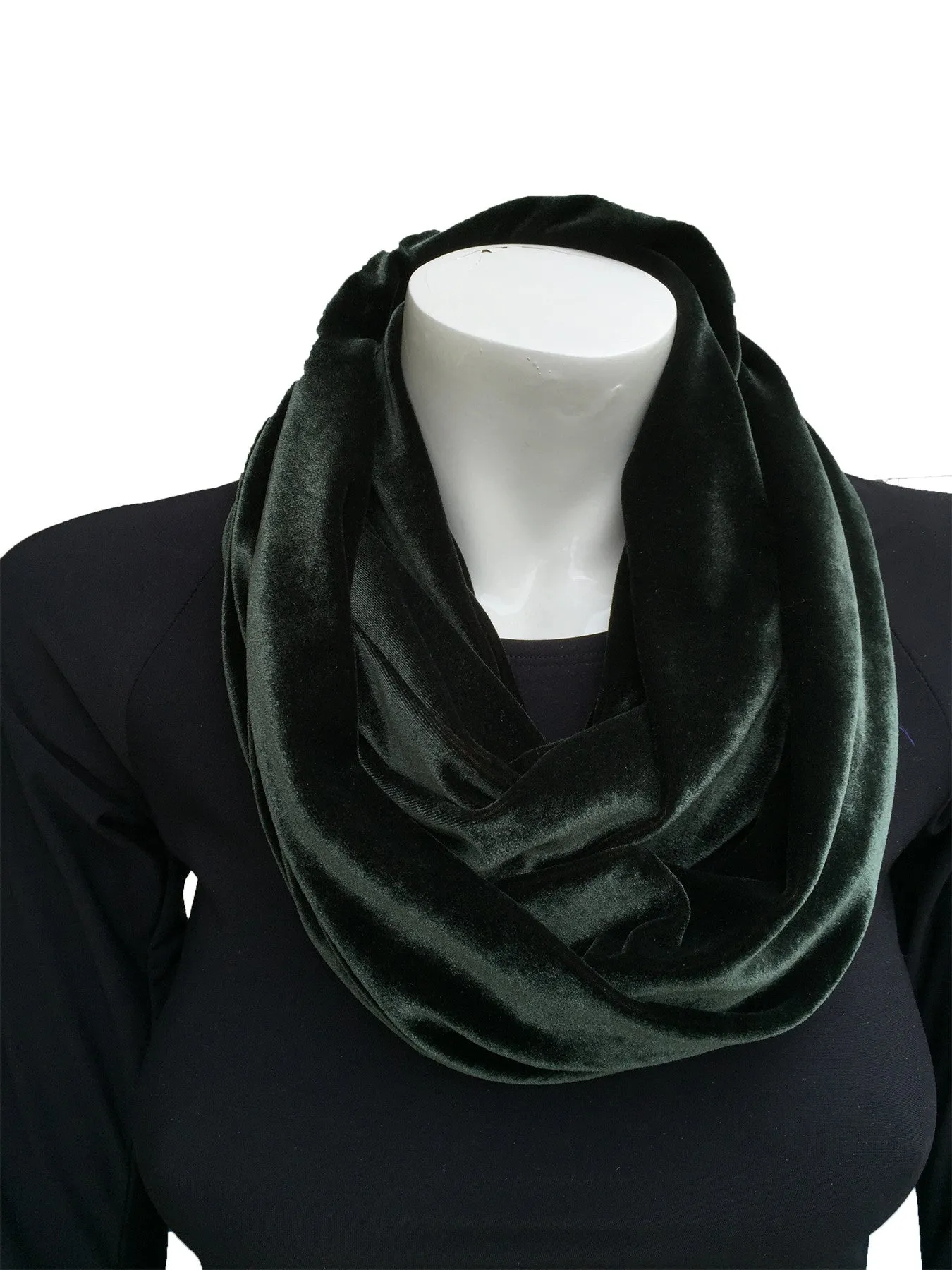 Velvet Infinity Scarf