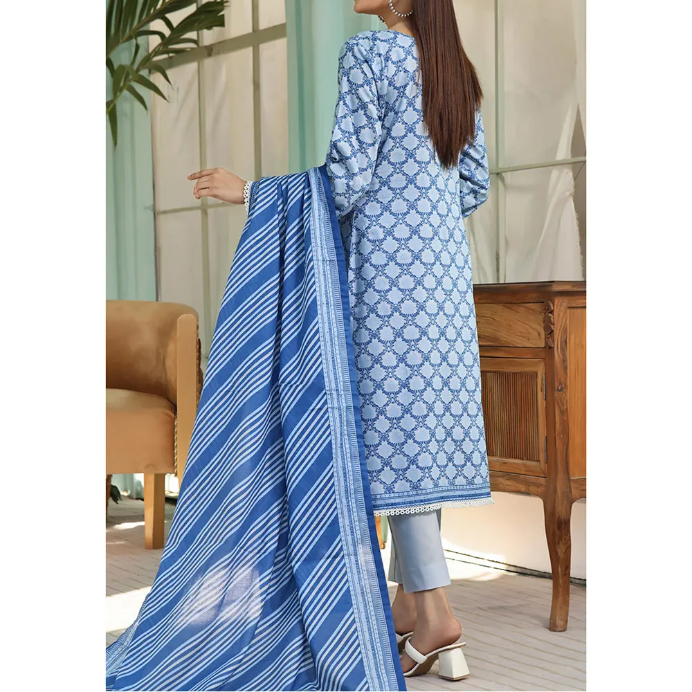 Vs Ayesha Alishba Printed Lawn Suit Unstitched 3Pcs - 193