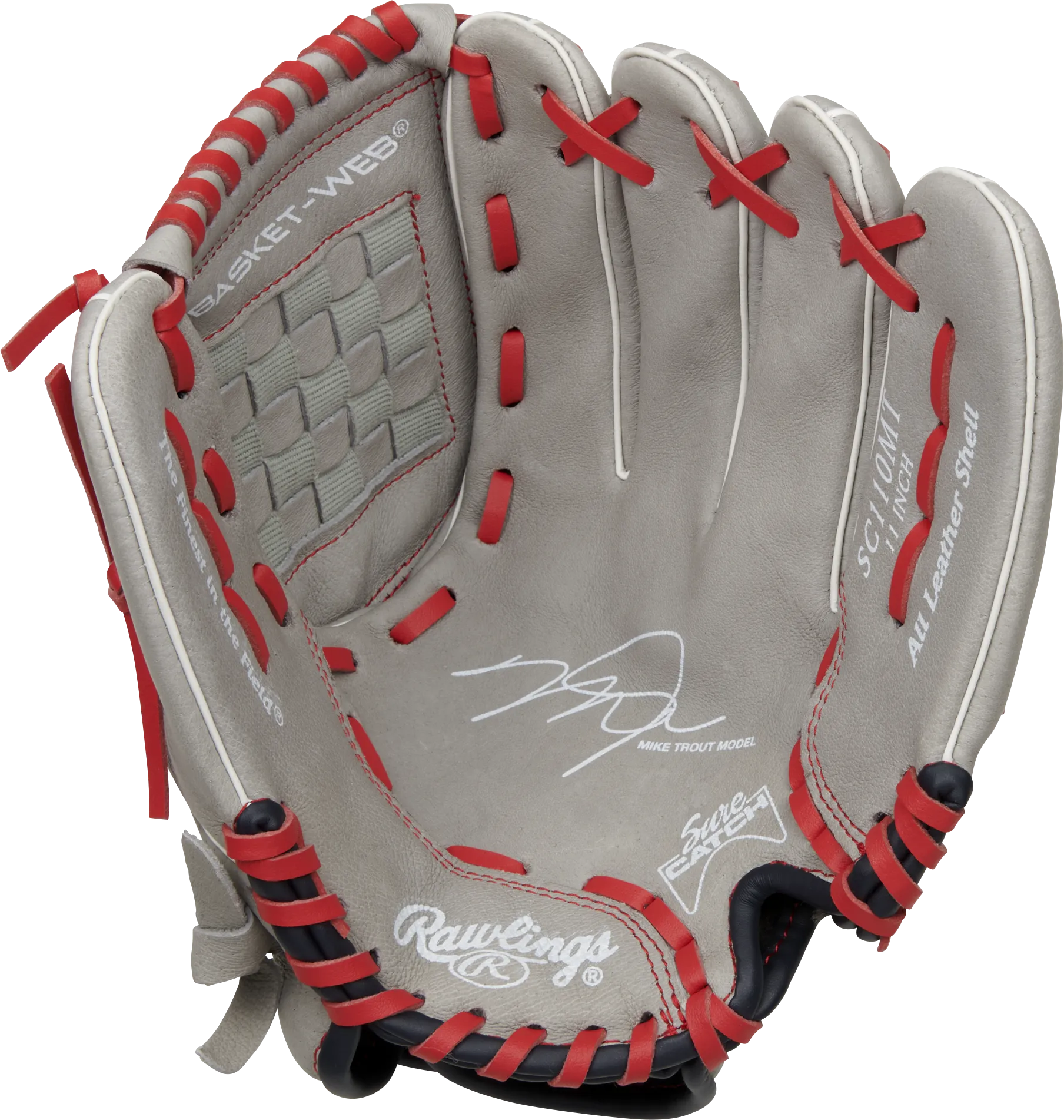 Youth Rawlings Sure Catch 11 Baseball Glove - Left Handed Throwing